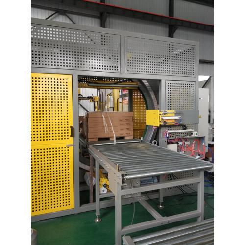 Automatischer Stretchwickler - S1400 - SHANDONG SINOLION MACHINERY CORP LTD - horizontal / mit Drehring / für Verpackung