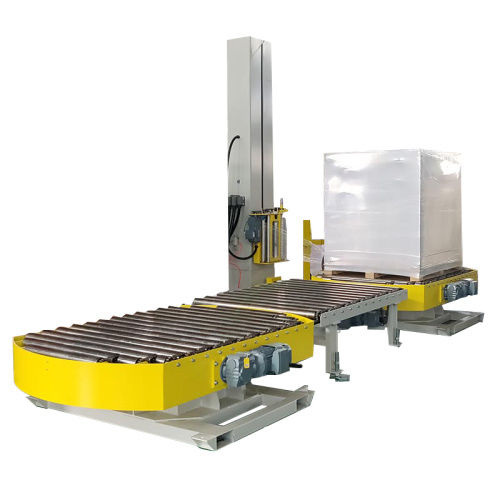 Vollautomatischer Stretchwickler - T2000FZ-PL - SHANDONG SINOLION MACHINERY CORP LTD - mit Drehteller / Paletten / für Pflanzenschutzmittel