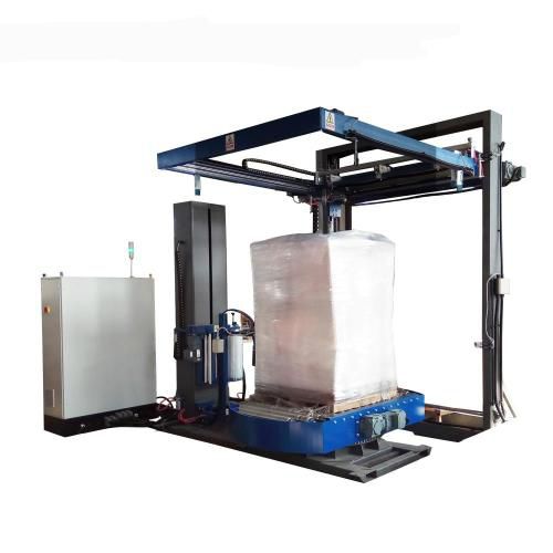 Stretchwickler mit Drehteller - T1800FZ-PL-FM - SHANDONG  SINOLION  MACHINERY  CORP  LTD - automatisch / Paletten / Folien-Abdecksystem