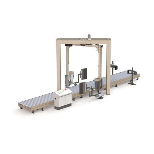 Stretchwickler mit Dreharm - R1800FZ-PL   - SHANDONG  SINOLION  MACHINERY  CORP  LTD - vollautomatisch