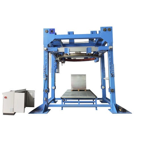 Stretchwickler für zylindrische Produkte - HS50-A1 - SHANDONG  SINOLION  MACHINERY  CORP  LTD - Orbital / automatisch / für Industrieanwendungen