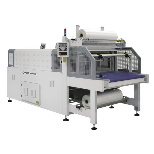 Automatische Schrumpffolienverpackungsmaschine - BP1402AS - Smipack S.p.A. - für Kisten / für die Lebensmittel- und Getränkeindustrie / Schalen