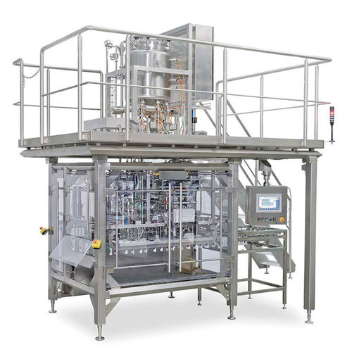 Automatische Füll- und Siegelanlage - SF 200, SF 400 - SN Maschinenbau GmbH - linear / für Flüssigkeiten