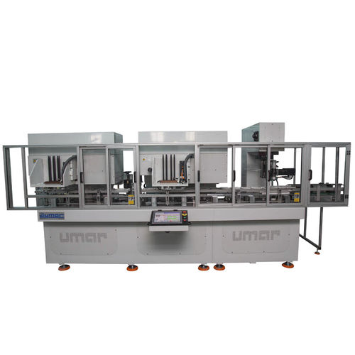 Automatische Montagelinie - MAC/75108 1LT  - Umar Makina Company - vertikal / Rotation / für Konservendosen