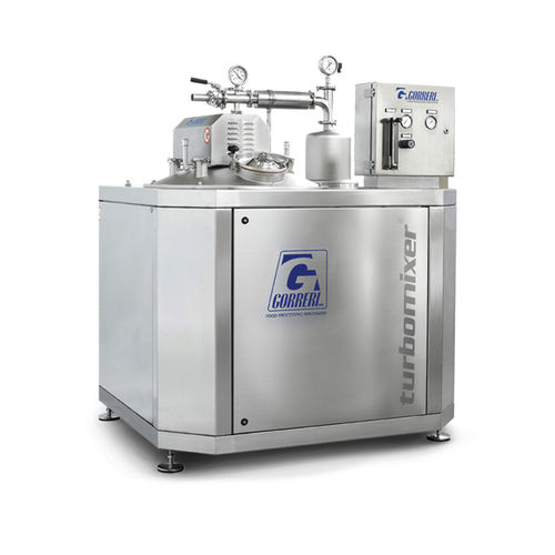 Vertikaler Emulgierer - TurboMixer GTM 1100 - UNIMIXER SYSTEM S.r.l. - für die Lebensmittelindustrie / Turbo / Edelstahl