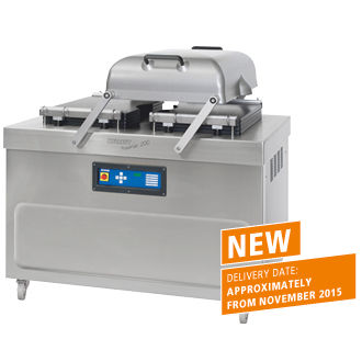 Vakuum-Verpackungsmaschine - POWERVAC 200 - KOMET Maschinenfabrik GmbH - Doppelkammer