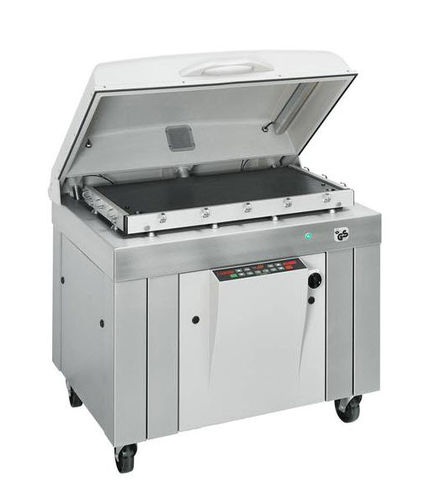 Halbautomatische Verpackungsmaschine - 1045 x 210 x 605 mm | K6 - VC999 Verpackungssysteme GmbH - Vakuum / Hauben