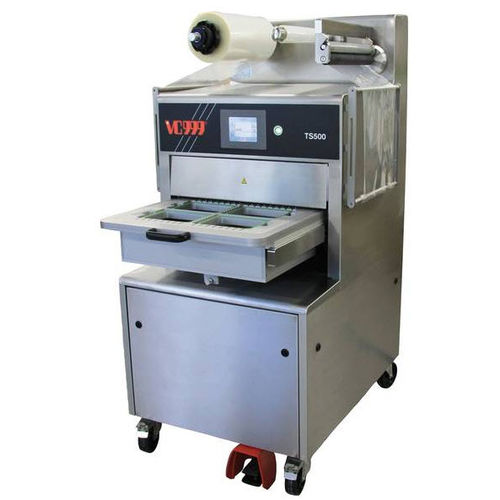 Linearer Schalensiegler - 4 - 5 kW | TS500 - VC999 Verpackungssysteme GmbH - halbautomatisch / Verpackungen unter Schutzatmosphäre