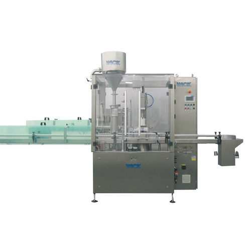 Automatische Abfüllmaschine mit Traysealer - MINICAN T - WICK-Machinery GmbH - Dosen / für Glasbehälter