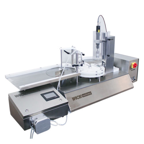 Halbautomatische Füll- und Verschließanlage - MINICAN 50 - WICK-Machinery GmbH - Flaschen / Dreh