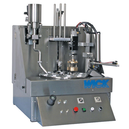 Halbautomatische Füll- und Verschließanlage - MINICAN 200 - WICK-Machinery GmbH - Becher / Dreh