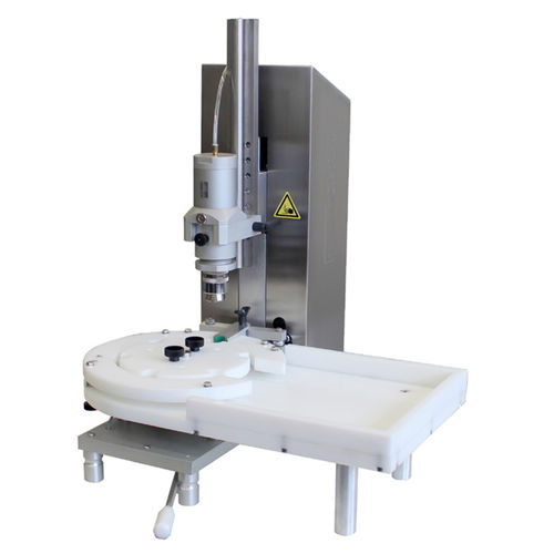 Flaschen-Crimpmaschine - FP120-R - WICK-Machinery GmbH - manuell / elektrohydraulisch / pneumatisch