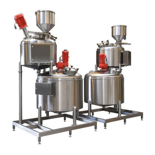 Rührgerät für Konditoreien - Wiegers Process Innovations - mit Festbottich / bodenstehend