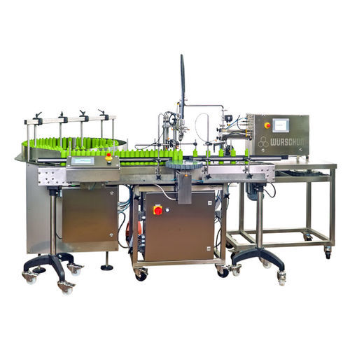 Halbautomatische Füllmaschine - Touchfill series - Würschum GmbH Dosieranlagen-Abfüllmaschinen - Flaschen / für Walzen / für Pflanzenschutzmittel
