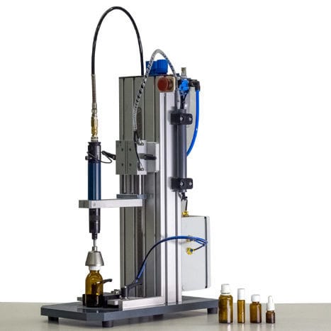 Pneumatischer Verschliesser - SPH-3-DE - Würschum GmbH Dosieranlagen-Abfüllmaschinen - elektrisch / halbautomatisch / für Flaschen