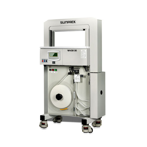 Automatische Banderoliermaschine - WK02-30BP - DONGGUAN XUTIAN MACHINE CO.LTD. - mit OPP-Film / Inline / mit Bandförderer