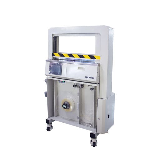 Automatische Banderoliermaschine - WK04-50BP - DONGGUAN XUTIAN MACHINE CO.LTD. - mobil / mit Touchscreen / für die Druckindustrie