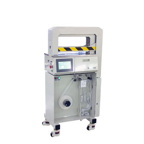 Automatische Banderoliermaschine - WK04-30BP - DONGGUAN XUTIAN MACHINE CO.LTD. - mit OPP-Film / mit Touchscreen / Inline