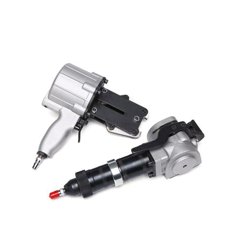 Manuelles Umreifungsgerät - DYA-32 - DONGGUAN XUTIAN MACHINE CO.LTD. - pneumatisch / für Stahl-Spannreifen / mit Sohle