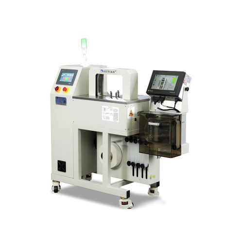 Automatische Banderoliermaschine - WK35-50CR - DONGGUAN XUTIAN MACHINE CO.LTD. - mit OPP-Film / Inline / mit Touchscreen