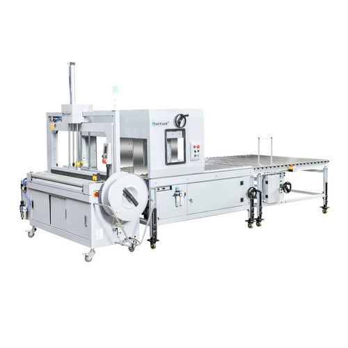 Automatische 4-Seiten-Besäum und Umreifungsmaschine - Q80DAP+XT-SQ-01 - DONGGUAN XUTIAN MACHINE CO.LTD.