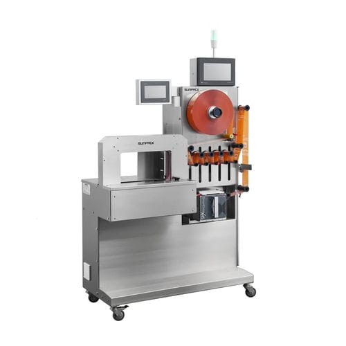 Automatische Banderoliermaschine - WK06-75C3-MRQ - DONGGUAN XUTIAN MACHINE CO.LTD. - mit OPP-Film / mit Drucker / Papierband