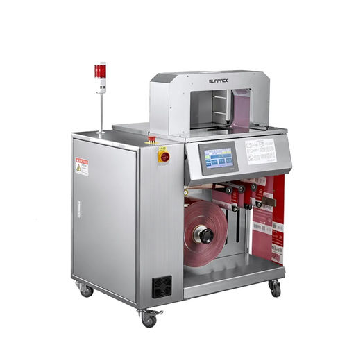 Automatische Banderoliermaschine - WK06-150C-MQ - DONGGUAN XUTIAN MACHINE CO.LTD. - mit OPP-Film / Papierband / für die Lebensmittelindustrie