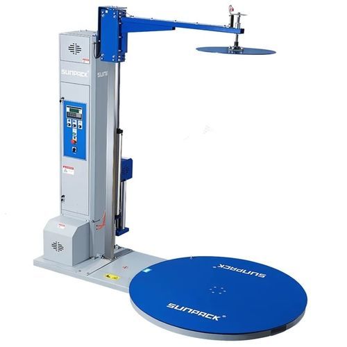 Stretchwickler mit Drehteller - XT-4505TP-2 - DONGGUAN XUTIAN MACHINE CO.LTD. - automatisch / Paletten / mit Stretchfolie