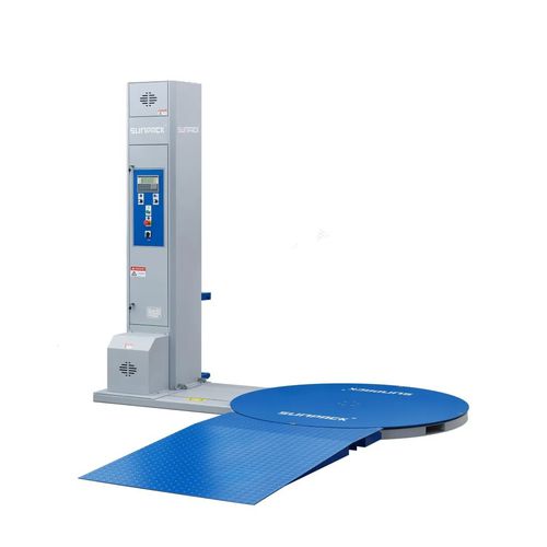 Stretchwickler mit Drehteller - XT-4505-1 - DONGGUAN XUTIAN MACHINE CO.LTD. - automatisch / Paletten