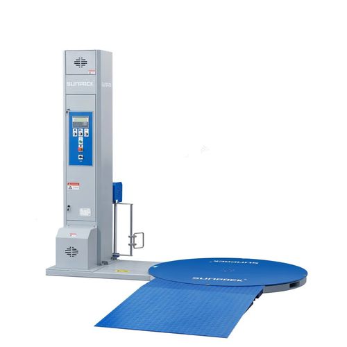 Stretchwickler mit Drehteller - XT-4505-2 - DONGGUAN XUTIAN MACHINE CO.LTD. - automatisch / Paletten / mit Stretchfolie