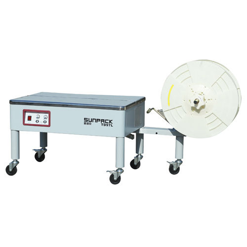 Halbautomatische Umreifungsmaschine - TD88AL - DONGGUAN XUTIAN MACHINE CO.LTD. - für Spulen / mobil / vertikal