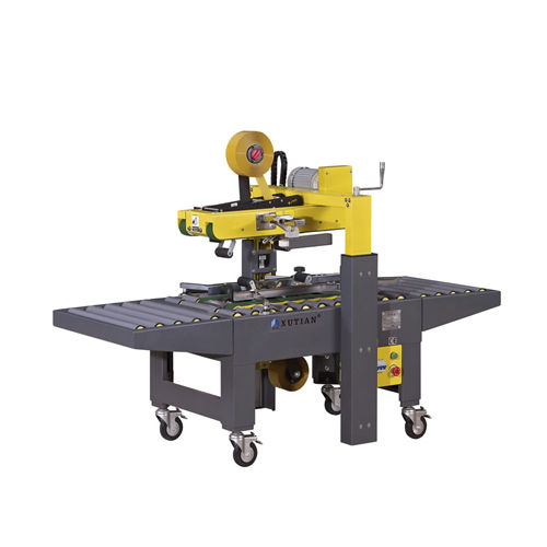 Halbautomatische Karton-Aufrichter- und -Verschließmaschine - XT-CTB355 - DONGGUAN XUTIAN MACHINE CO.LTD. - mit Klebeband