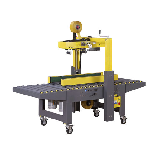Kartonverschließer mit Klebeband - XT-CRL355 - DONGGUAN XUTIAN MACHINE CO.LTD. - halbautomatisch