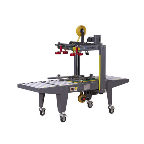 Kartonverschließer mit Klebeband - XT-551TB - DONGGUAN XUTIAN MACHINE CO.LTD. - halbautomatisch