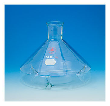 Phiole mit flachem Boden - 3874, 3875 series - ACE GLASS Incorporated - Glas / für Zellkulturanwendungen