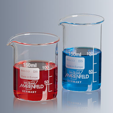 Messbecher - 4110 series - Paul Marienfeld GmbH & Co. KG - Glas
