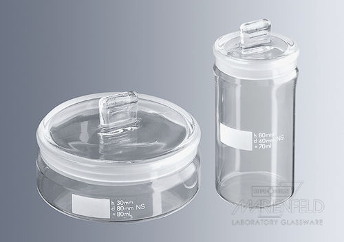 Wäge-Flasche - 10 - 80 ml - Paul Marienfeld GmbH & Co. KG - Borosilikatglas
