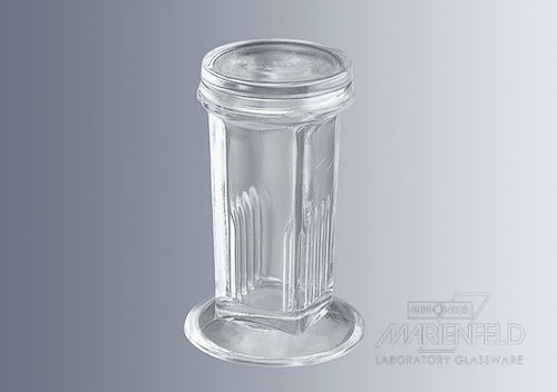 Becken zur Coplin-Färbung - 76 x 26 mm - Paul Marienfeld GmbH & Co. KG - Glas / vertikal