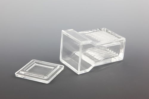 Glasbecken - Dixon Glass Ltd - zur Hellendahl-Färbung / vertikal