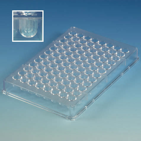 96-Loch-Mikrotiterplatte - 250 - 375 µl - Globe Scientific Inc.