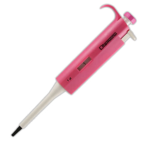 Einkanalpipette - Diamond™, Diamond™ PRO series - Globe Scientific Inc. - Borosilikatglas / Festvolumen / mechanisch