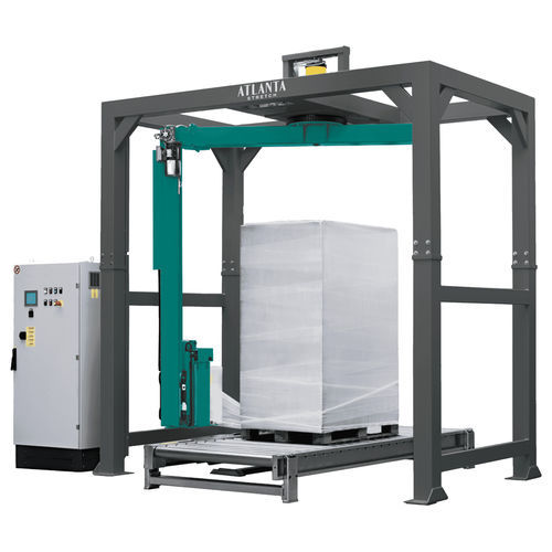 Stretchwickler mit Dreharm - Revolution series - Atlanta Packaging UK LTD - automatisch / mit Elektromagnetbremse / Paletten