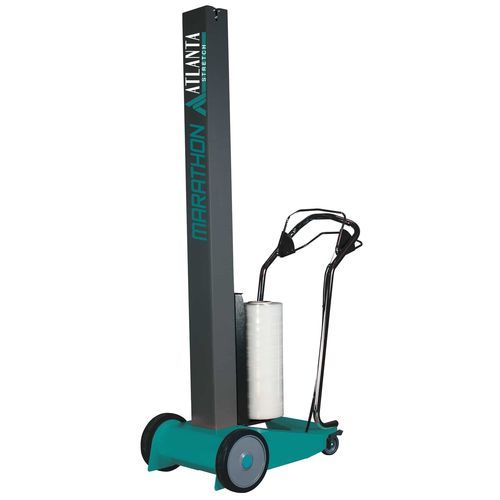 Halbautomatischer Stretchwickler - Marathon - Atlanta Packaging UK LTD - mit mechanischer Bremse / Paletten / mobil