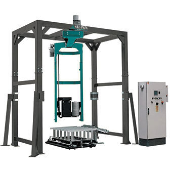 Automatischer Stretchwickler - Revolution HD - Atlanta Packaging UK LTD - mit Dreharm / Paletten / mit Förderer