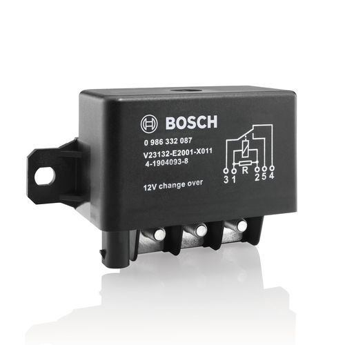 Elektromechanisches Relais / 12 VDC - 0986332087 - Robert Bosch GmbH - Leistung / Schrauben / hochleistungsfähig