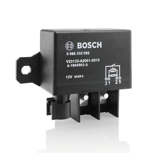 Elektromechanisches Relais / 24 VDC - 0986332091 - Robert Bosch GmbH - 2NO / Leistung / Schrauben