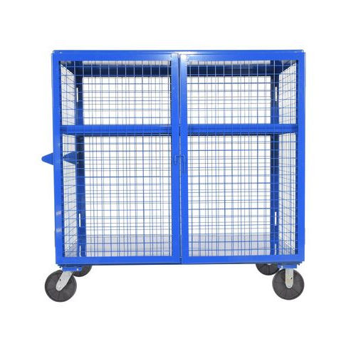 Transportwagen - SCW series - Vestil Manufacturing - Metall / 2 Ebenen / verriegelbar