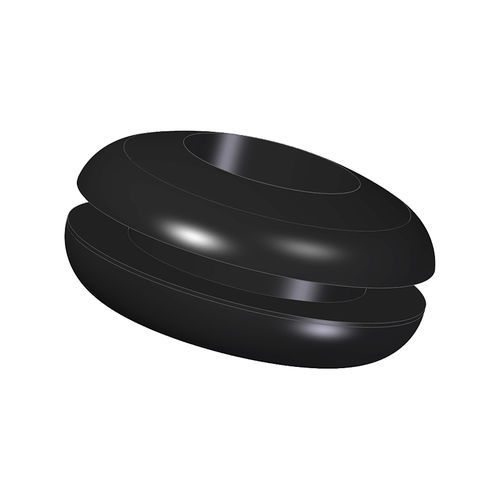 EPDM-Kabeldurchführung - 1009 - A. Vogt GmbH & Co.KG - Silikongummi / durchgängig