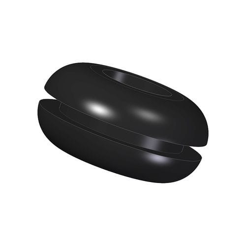 Gummi-Kabeldurchführung - 1015 - A. Vogt GmbH & Co.KG - EPDM / durchgängig / Push-in