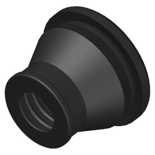 Gummi-Kabeldurchführung - 0996 - A. Vogt GmbH & Co.KG - EPDM / offen / Zugentlastung